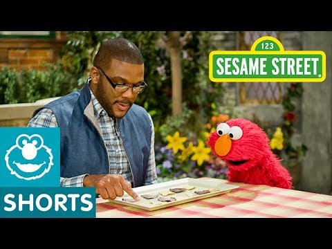 Sesame Street: Tyler Perry & Elmo Eat a Plate of Math
