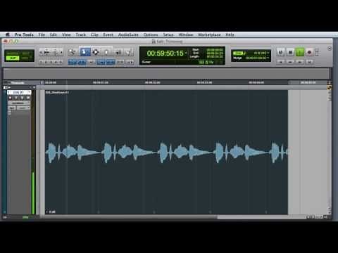 Trim Tool Modes in Pro Tools