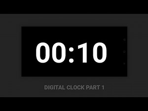 Digital clock app on kodular || Design || Part 2 || Pixel editor
