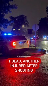 🚨: Detroit police are investigating a double shooting that left one man dead Saturday night on the city’s west side. Read more details: themetrodetroitnews.com/1-dead-another-injured-after-shooting | Metro Detroit News