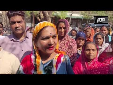 खंडवा : पट्टा एवं रजिस्ट्री होने के बावजूद,रेलवे तोड़ रही मकान. कलेक्टर से मिले रहवासी