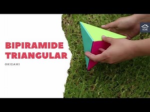 Origami para principiantes - BIPARIME TRIANGULAR