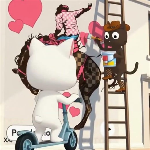 pixxikat in Trouble for Painting on Wall