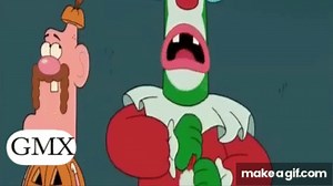 Muscle Growth Collection 14: Uncle Grandpa: Mr. Gus Muscle Growth Flexing on Make a GIF
