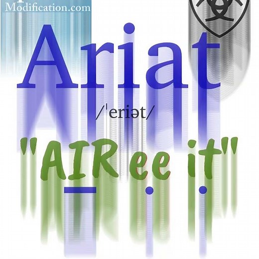 How to Pronounce Ariat