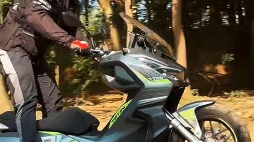 天鹰（TEYIN）TT250ADV 燃油踏板摩托车长途摩旅隆鑫水冷发动机 (14)