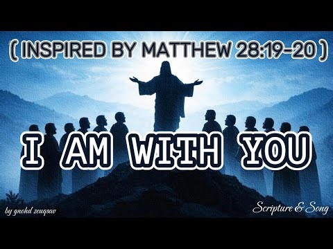 I AM WITH YOU | Scripture Inspired Worship Song | Inspired by Matthew 28:19-20 UPGRADED VISUALS