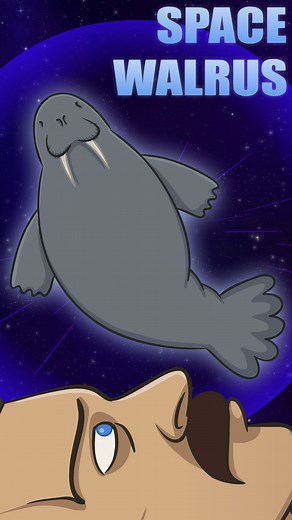 SPACE WALRUS #musicvideo #animation #cartoon #spaceship | SexuaLobster