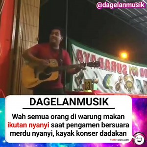 271K views · 10K reactions | Merinding pas dengar refnya semua nyanyi . . follow @dagelanmusik jika kamu ingin lihat konten musik tiap saat  . . .  : @pengamen_palangkaraya . . . . . Sc : #viralindonesia #viral #hitamputih #palangkaraya #hitamputihtrans7 #jokowi #deddycorbuzier #kalimantan . . . #dagelan #dagelantv #dagelanmusik #dagelanvideo #dagelanregion | Infoinmusik | Facebook