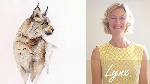 Iberian Lynx: A Free-Flow Watercolour Masterclass with Jane Davies