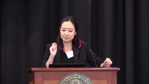 Journalist Sarah Jeong speaks at Connected Futures Conference