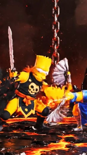 Bart (scorpion) VS Lisa (Kitana)