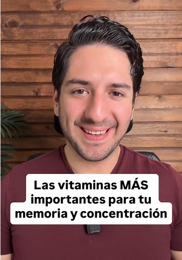 Vitaminas para Mejorar Memoria y Concentración 🧠