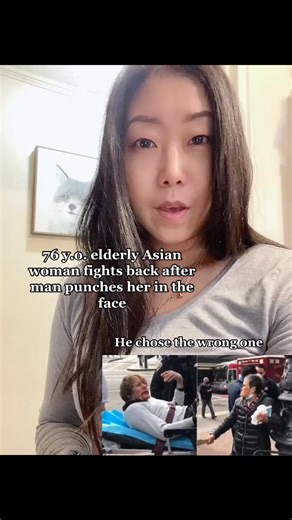 I said what I said #psa #stopasianhate #wtf #foryou #selfdefense #asian #fyp #asians #chinese #racism #alm #aapi #makethisviral #pov | Girlwithadoge