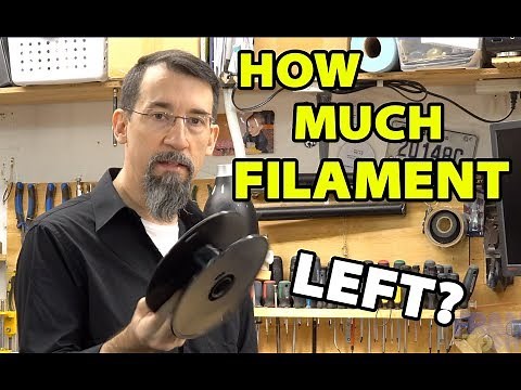 Find How Much Filament is Left on a Roll