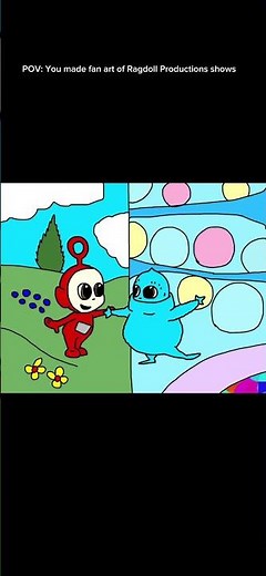 Anybody miss this era? #teletubbies #boohbah #inthenightgarden #fanart #nostalgia