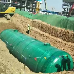 [Hot Item] Factory Custom FRP Septic Tank Fiberglass Septic Tank Prices for Farms Restaurants