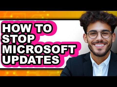 How to Stop Microsoft Updates (only Way)