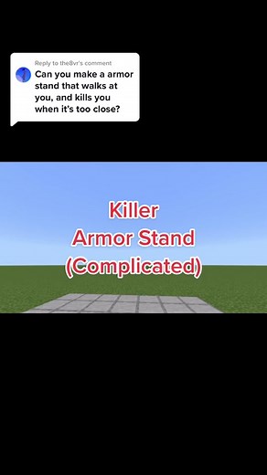 Replying to @the8vr #minecraft #minecrafttutorial #minecraftbedrockedition #minecraftcommandblock