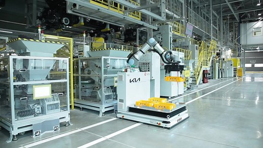 The E-FOREST TECH DAY wrapped up successfully, showcasing Hyundai Motor Group’s latest smart logistics technologies. Meet the Mobile Picking Robot (MPR) that automates part transport with precision, safety, and efficiency. #HyundaiMotorGroup #MPR #Robotics #Logistics #Technology | Hyundai Motor Group