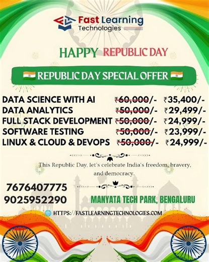 🇮🇳 Republic Day Special Offer! 🇮🇳 Celebrate Learning. Celebrate Success. Celebrate India!