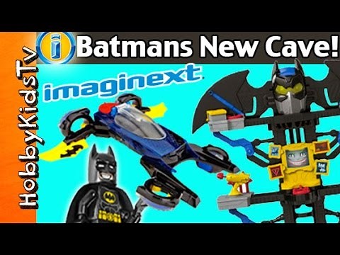 IMAGINEXT Batman's Transforming Cave and Car by HobbyKidsTV