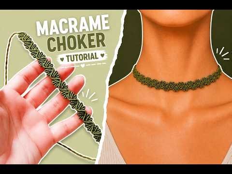 Easy DIY Leaf Micro Macrame Tutorial For Beginners