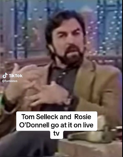 Tom Selleck & Rosie O'Donnell: Heated Interview Showdown