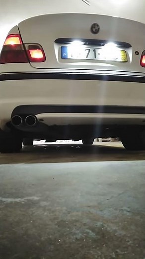 BMW e46 320d 150hp Bypass exhaust