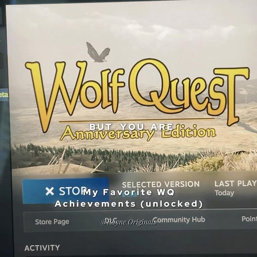 My Favorite WolfQuest Achievements (Unlocked)|| Strange addition..|| #wolfquest #billieeilish