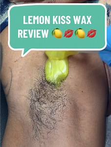 LEMON KISS WAX REVIEW!! 🍋💋Sexy Smooth Wax on a roll! 🤗#fyp #underarmwax #lemon #kiss #wax #sexysmoothwax #satisfyingvideo #trending #foryoupage #reelsfacebook | Waxing Queen
