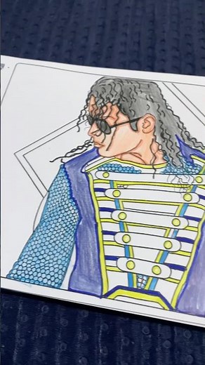 Livro de Colorir do Michael Jackson #livrodecolorir #michaeljackson #pintar