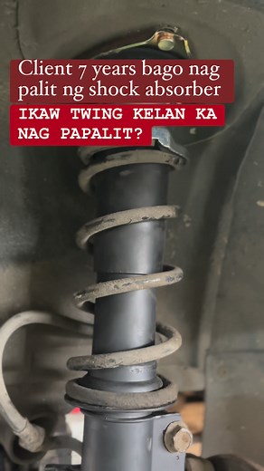 Client said: nasisira pala shock absorber kahit walang tagas | EDGAR Rubber Bushing Fabrication