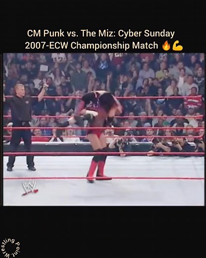4K views · 63 reactions | CM Punk vs. The Miz: Cyber Sunday 2007-ECW Championship Match CM Punk battles The Miz at the Verizon Center in Washington, D.C. on October 28, 2007 and avoids a Reality Check by Miz to set himself up for a successful title defense #WWE #WWENXT #WWERaw #wweuniverse #wwesmackdown #WrestleMania #wrestling #raw #nxt #SmackDown #viral | Wrestling Point | Facebook