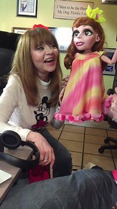 Sean Comiskey found this video of Judy Tenuta in studio with us, talking to her puppet Judy Jr. during a commercial break. We wanted to share it with you becuase we loved her so much. #JudyTenuta @judytenuta | Stephanie Miller Show