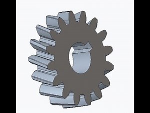 Helical Gear Design | PTC Creo |