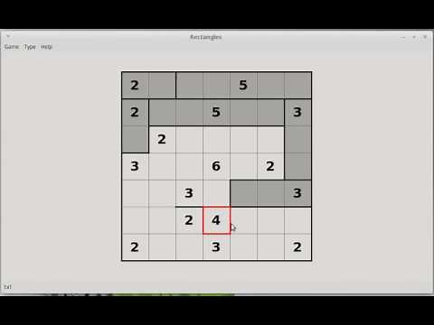 How to play Rectangles (puzzle game, from Nikoli magazine)