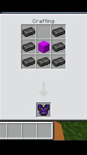 Minecraft Me Craft a MOST POWERFUL Chestplate 😱 | OP Secret Armor! #minecraft #effect #thomasshelby