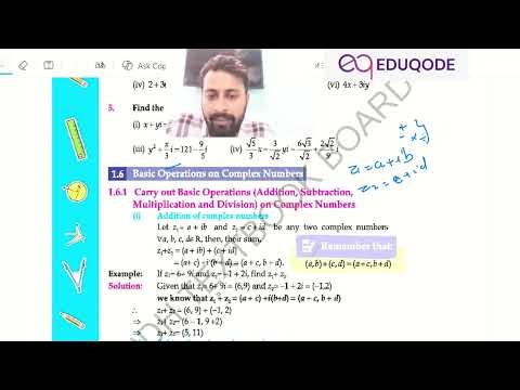 Complex Numbers Addition Made Easy | (a+c, b+d) Formula Explained