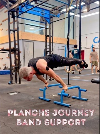 Planche Progression with Band