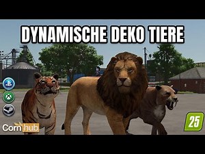 LS25 Dynamic Decorative Animals – Transportable Animals for Creative Farms