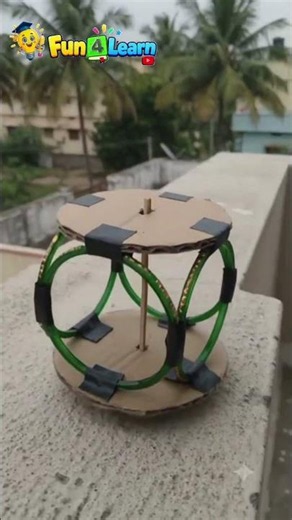 DIY Rotating Cardboard Spinner | Easy Handmade Craft