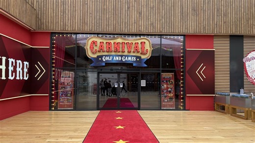 Merry Hill's newest entertainment venue Carnival Games