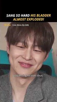 Sang So Hard His Bladder Almost Exploded! | I Live Alone (Ep 640)