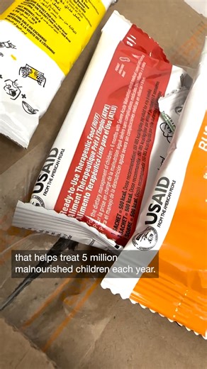 The upheaval of U.S. foreign aid is impacting a company in Rhode Island that makes a product called Plumpy’Nut that helps treat 5 million malnourished children each year. Plumpy'Nut is basically fortified peanut butter. The product’s ingredients — peanuts, milk powder, soy whey — all come from U.S. farmers. The company, Edesia Nutrition, is still owed $22 million by the U.S. government and just learned that all their shipment companies that deliver Plumpy'Nut to among the poorest places in the w