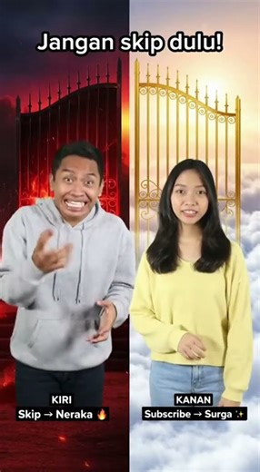 Perjalanan Akhirat: Surga VIP Buat yang Udah SUBSCRIBE!#viral #fyp
