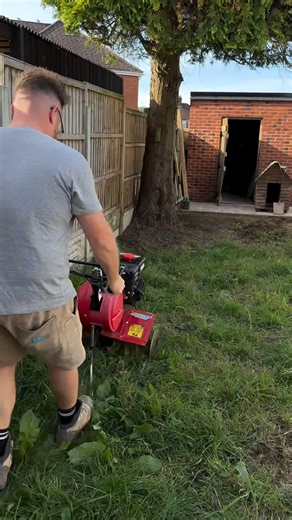 1.1K views | Check out our Rotavator in action for a lawn makeover by @conor_the_digger_driver  Hire the Rotavator AND buy feed and seed on hss.com. | HSS DIY | Facebook