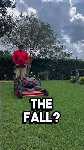 Centipede grass fall height