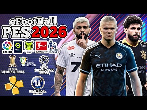 ✅ eFootball PES 2026 Download MEDIAFIRE DIRECT LINK PPSSPP HD Graphics Updated Offline