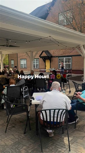 First outdoor happy hour of 2025! #CMC | Cedar Mountain Commons